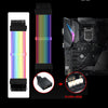 GPU Cable Motherboard Extension RGB Cable Power Supply Cable PC24PIN