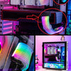 GPU Cable Motherboard Extension RGB Cable Power Supply Cable PC24PIN