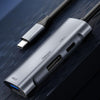 USB C to Display Multiport 3 in 1 Adapter for MacBook Pro Tablet Projector