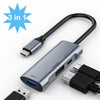 USB C to Display Multiport 3 in 1 Adapter for MacBook Pro Tablet Projector