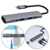 USB C Hub 5 in 1 USB 3.0 Port 3.5mm Audio Port 60W PD Charger for HP/XPS/PC