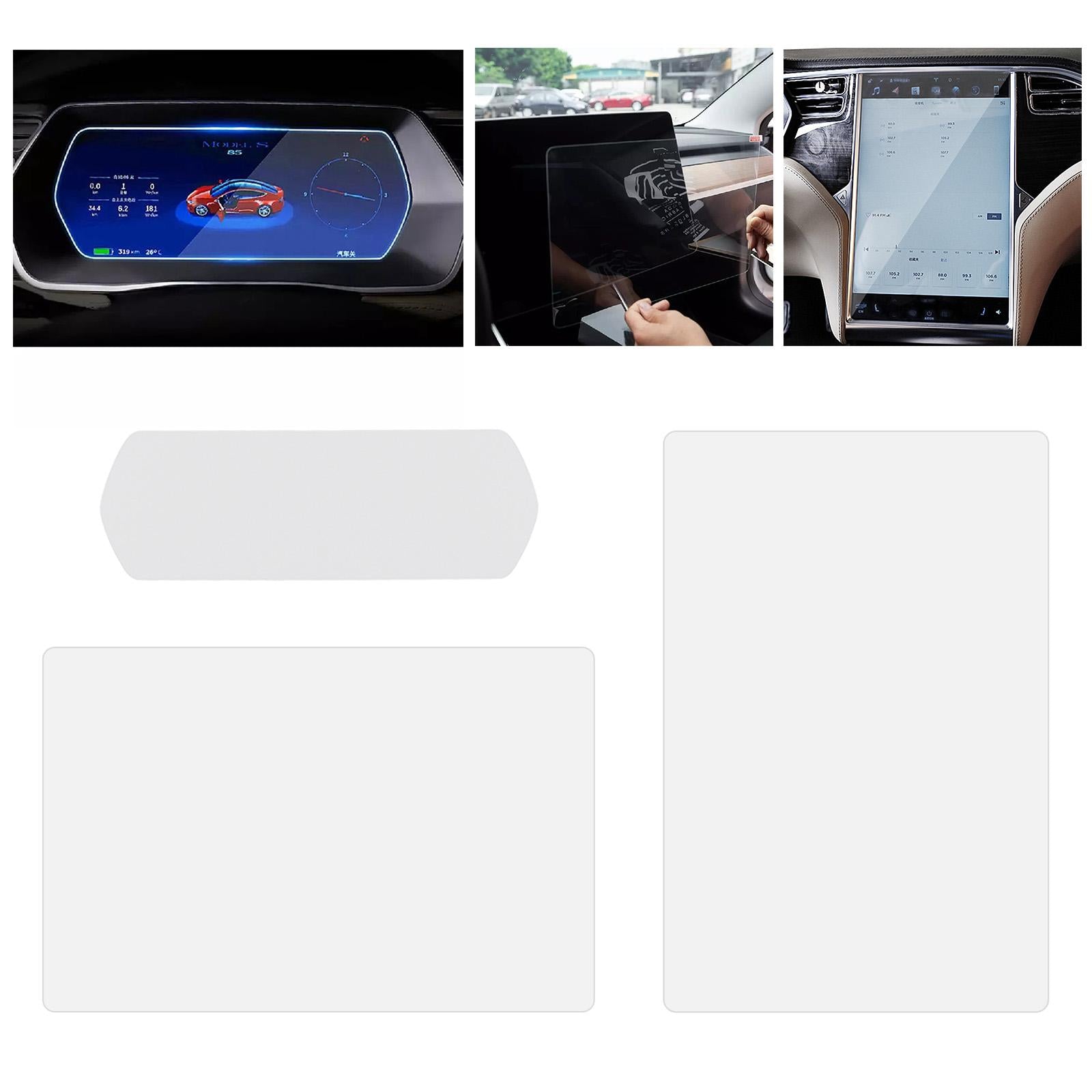 9H Center Control 13"/15"/17" Screen Tempered Film for Tesla Model 3 X 15inch HD