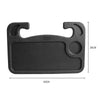 Car Steering Wheel Tray Table for Constant Travelers Notebook Laptop Tablet Gray