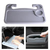 Car Steering Wheel Tray Table for Constant Travelers Notebook Laptop Tablet Gray