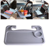 Car Steering Wheel Tray Table for Constant Travelers Notebook Laptop Tablet Gray