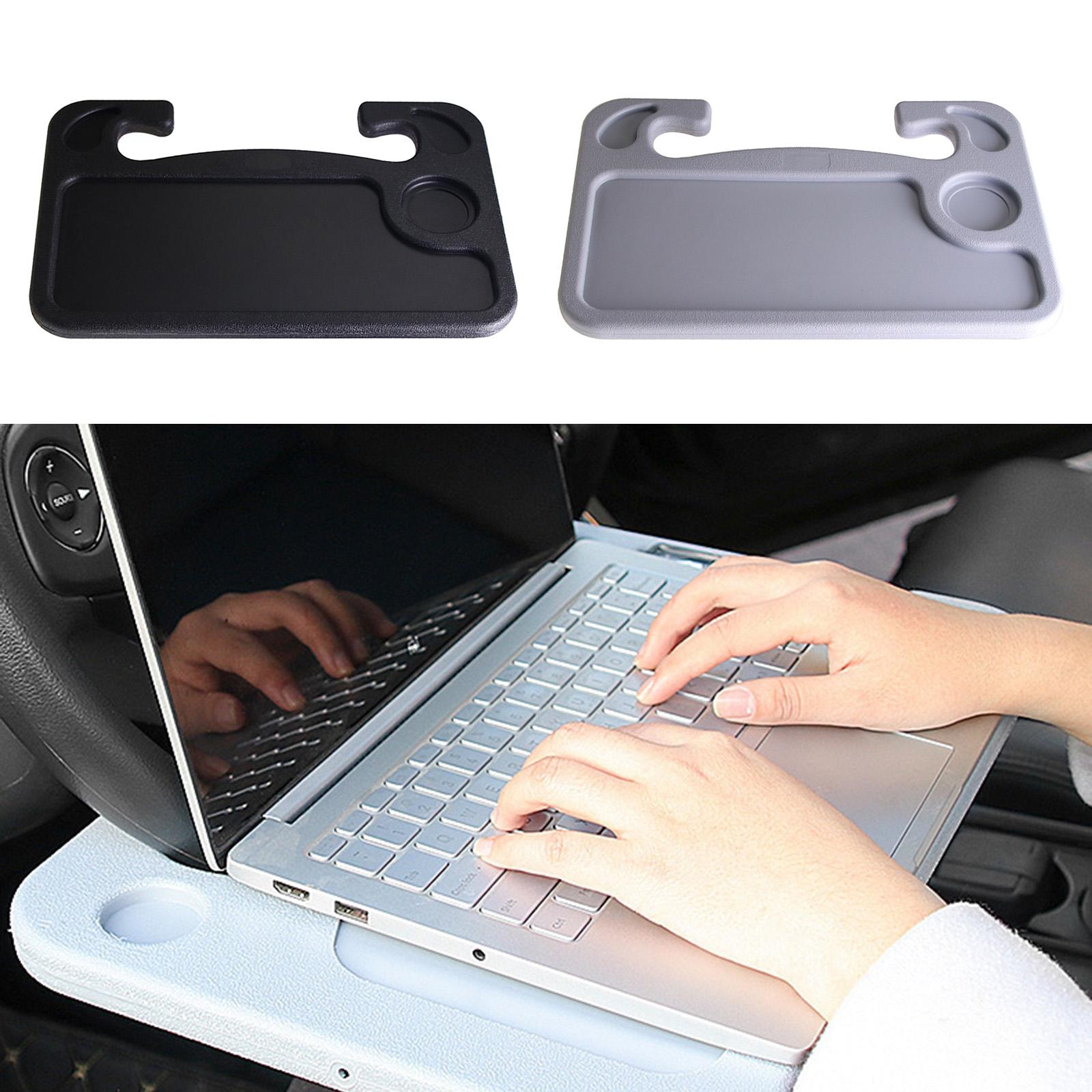 Car Steering Wheel Tray Table for Constant Travelers Notebook Laptop Tablet Black