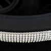 8cm Auto Car Steering Wheel Cover Universal Crystal Bling White