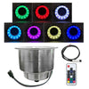 LED Light Stainless Steel Drink Cup Holder with Remote for Marine Boat Car