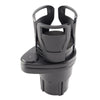 Universal Car Cup Holder 2in1 Dual Adjustable Cup Mount Extender Organizer