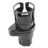 Universal Car Cup Holder 2in1 Dual Adjustable Cup Mount Extender Organizer