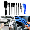 10pcs Multi-Purpose Automotive Detailing Brush Kit Tires Wheel Clean Brush