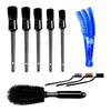 10pcs Multi-Purpose Automotive Detailing Brush Kit Tires Wheel Clean Brush