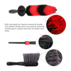 8PCS Wheel & Tire Brush Car Detailing Kit for Car Air Vent Interior Exterior