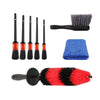 8PCS Wheel & Tire Brush Car Detailing Kit for Car Air Vent Interior Exterior