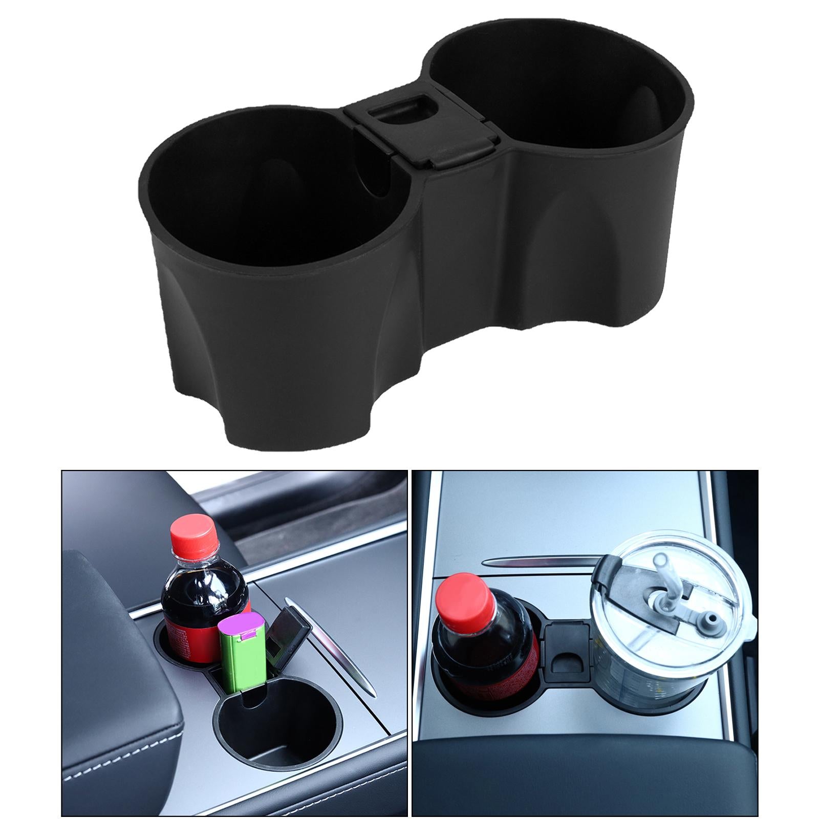 Silicone Car Cup Holder Leakproof for Tesla Model 3 Model Y Accessories