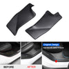 2Pcs Car PU Leather Rear Door Sill Protector Sticker Fit for Tesla Model Y