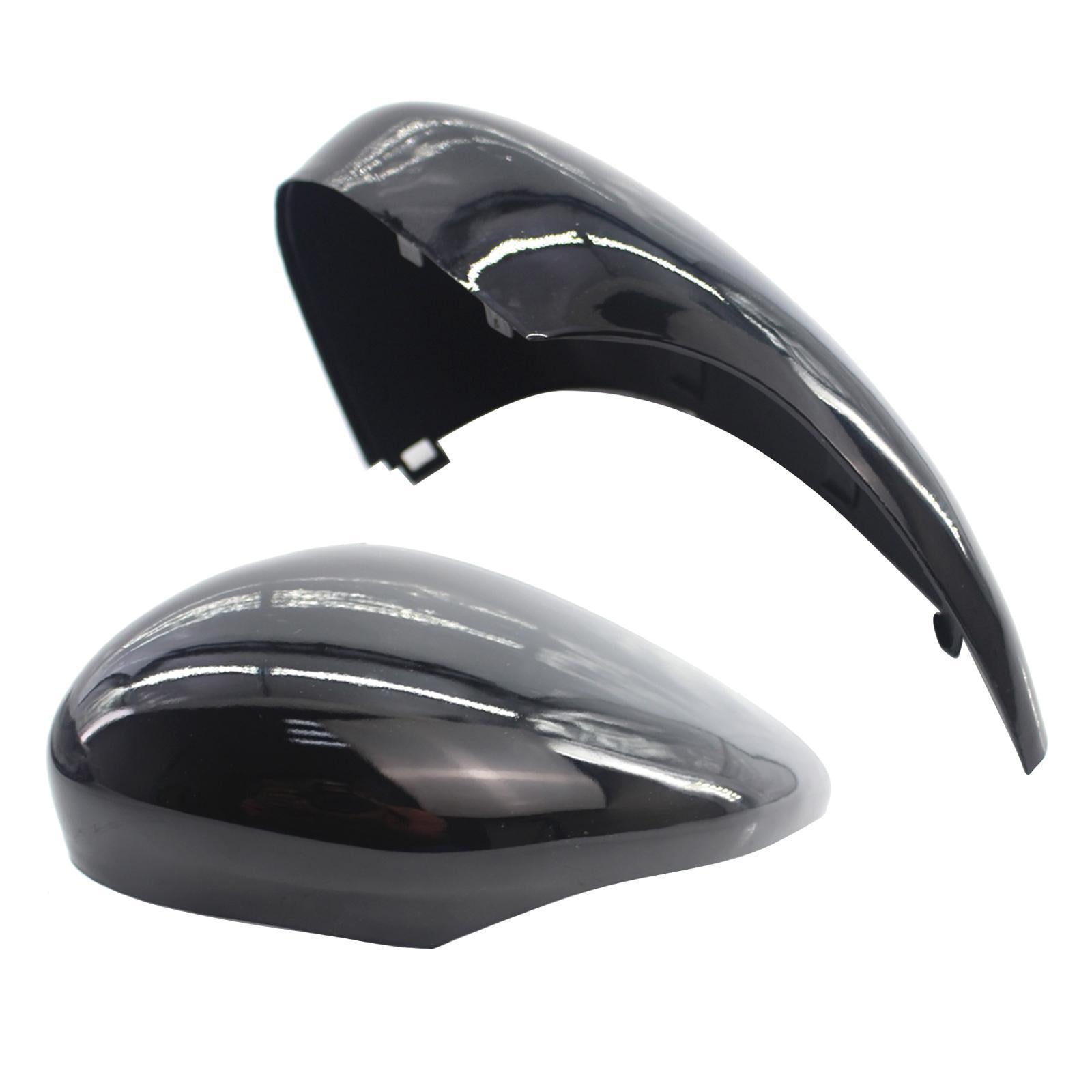 Automotive Left Side Mirror Cover Trim Caps Fits for Ford Fiesta