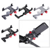 Bicycle Phone Mount Holder Motorcycle Bike Handlebar Clip Black Handlebar