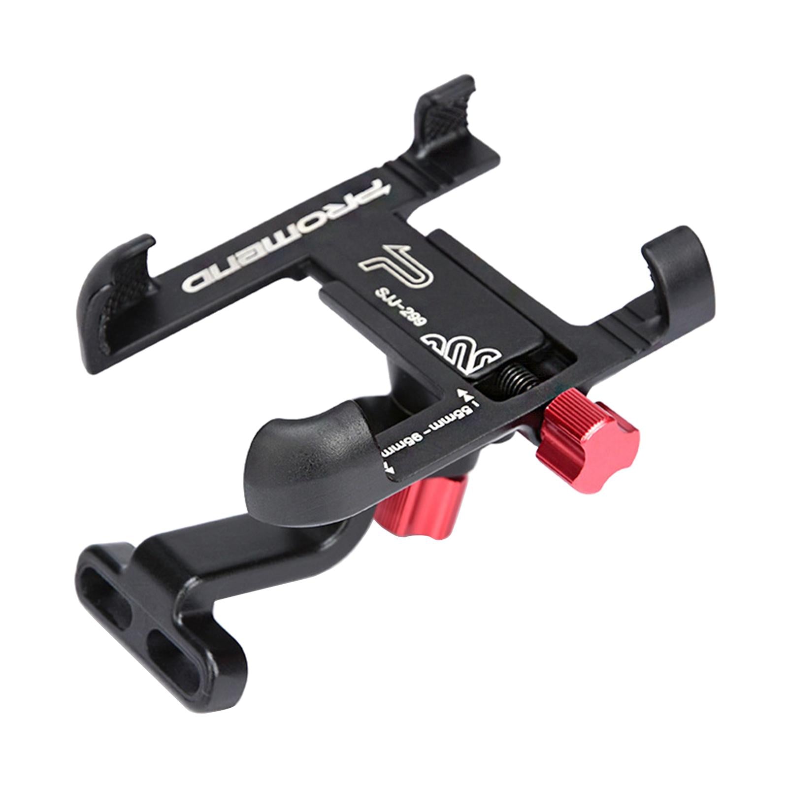 Bicycle Phone Mount Holder Motorcycle Bike Handlebar Clip Black Handlebar