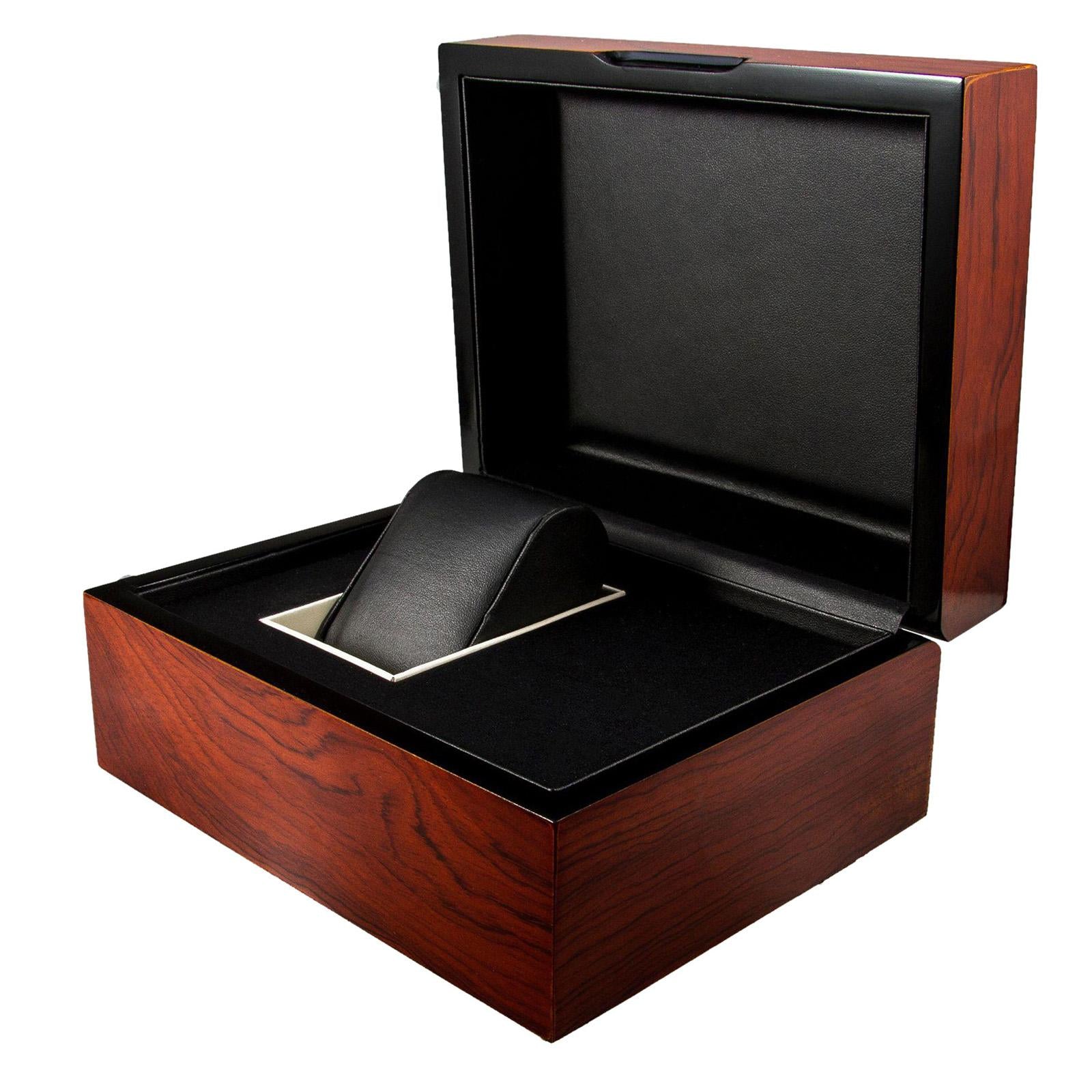 Luxury 1 Slot Wrist Watch Case Jewelry Box Storage Holder Organizer Showcase