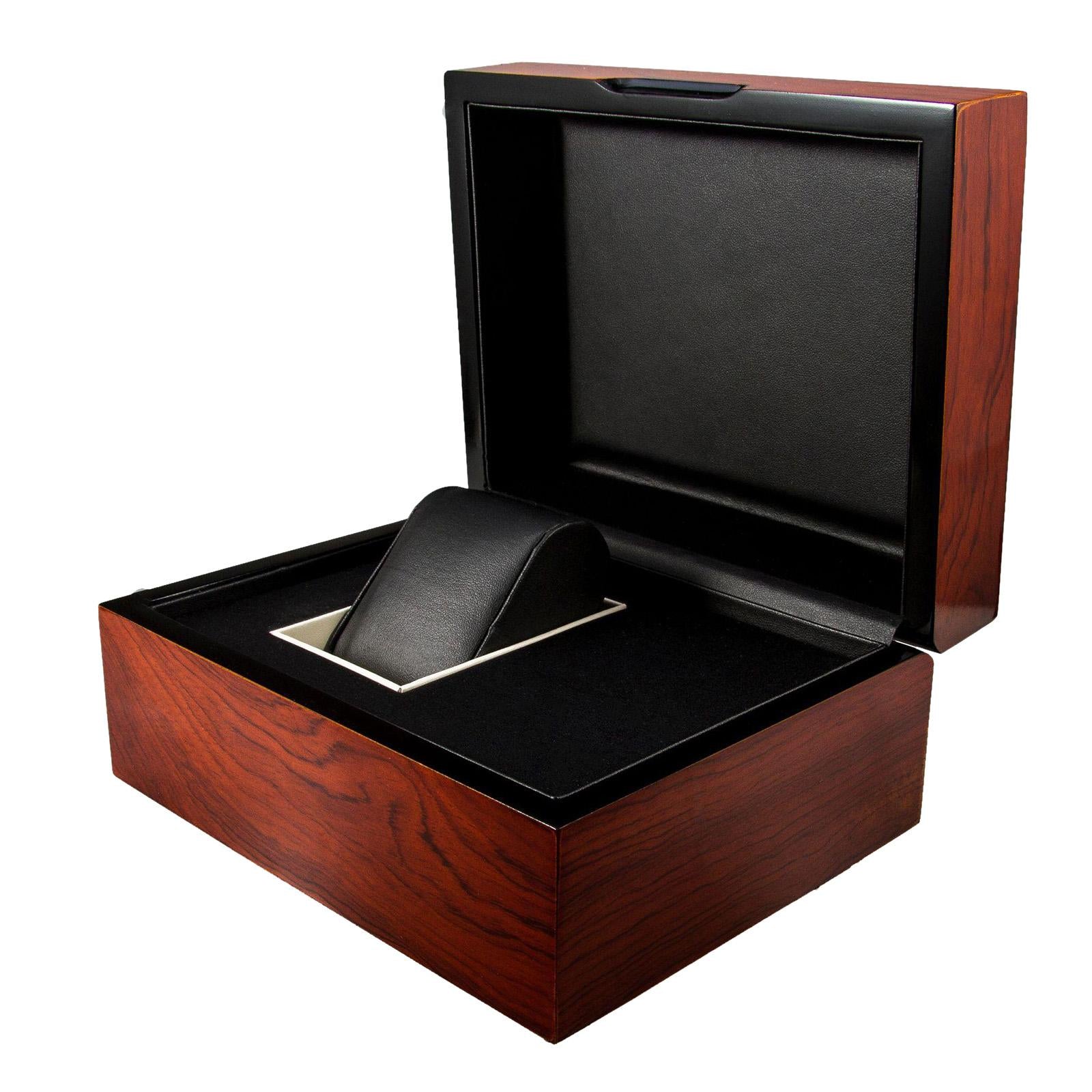 Luxury 1 Slot Wrist Watch Case Jewelry Box Storage Holder Organizer Showcase