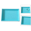 Stackable Velvet Jewelry Display Trays  0 Grid