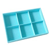 Stackable Velvet Jewelry Display Trays  6 Grid