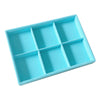 Stackable Velvet Jewelry Display Trays  6 Grid