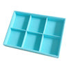 Stackable Velvet Jewelry Display Trays  6 Grid