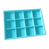 Stackable Velvet Jewelry Display Trays  12 Grid