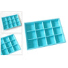 Stackable Velvet Jewelry Display Trays  12 Grid