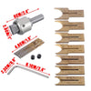 16Pcs Wood Bead Maker Beads Drill Bit Milling Cutter Woodworking Tools