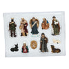 Resin Christmas Nativity Figurines Set Statue Figures Decorations Gifts