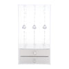 Large Jewelry Dust-proof Earrings Stand Holder Organizer Drawer Rack Tool