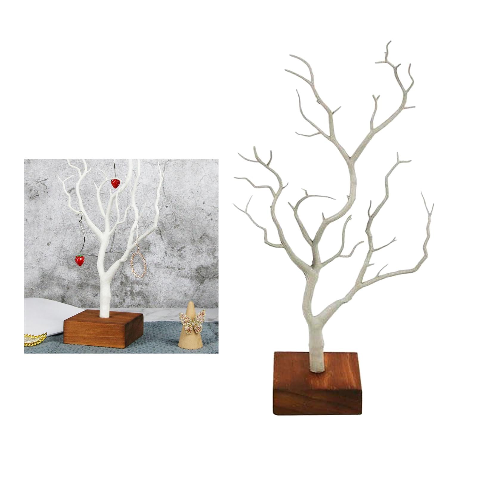 Jewelry Tree Stand Display Organizer Ring Earring Holder Rack Home Use New