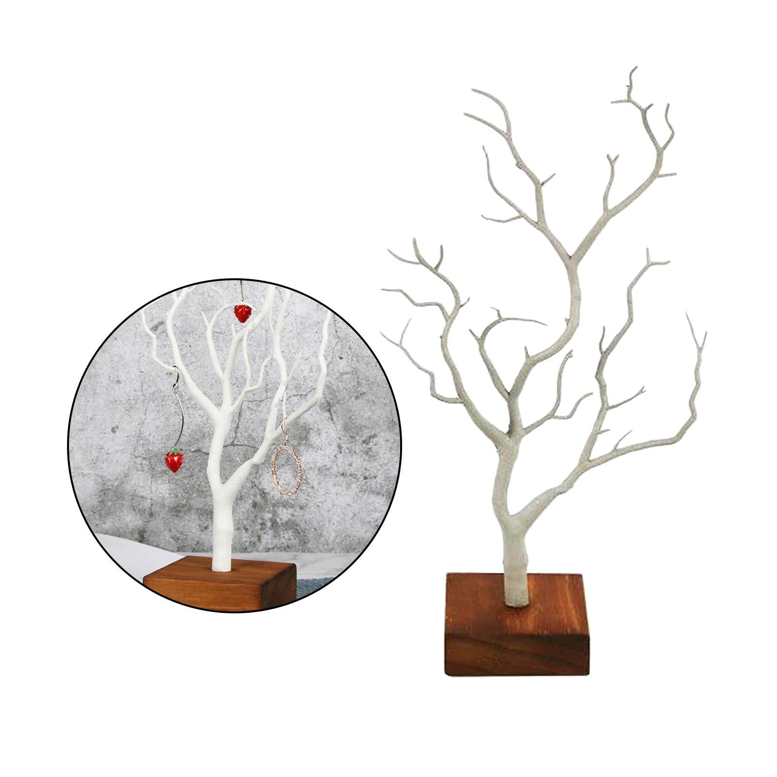 Jewelry Tree Stand Display Organizer Ring Earring Holder Rack Home Use New