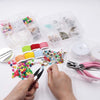 1171pcs/set Jewelry Making Supplies Jewelry Pliers with Storage Organizer