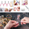 1171pcs/set Jewelry Making Supplies Jewelry Pliers with Storage Organizer