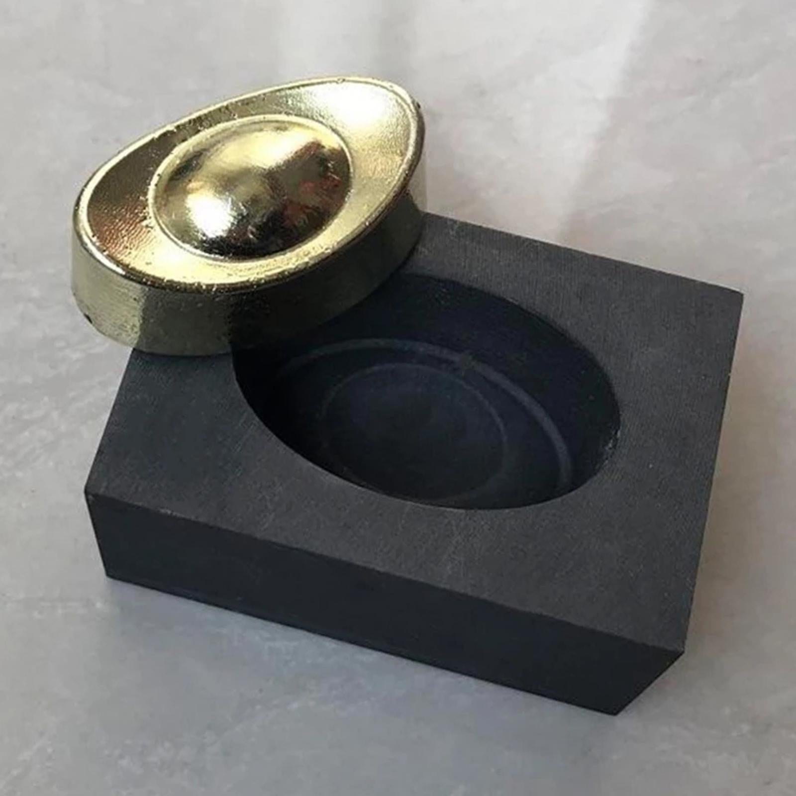 Graphite Ingot Mold Gold Silver Melting Casting Mould Tool Shape 03