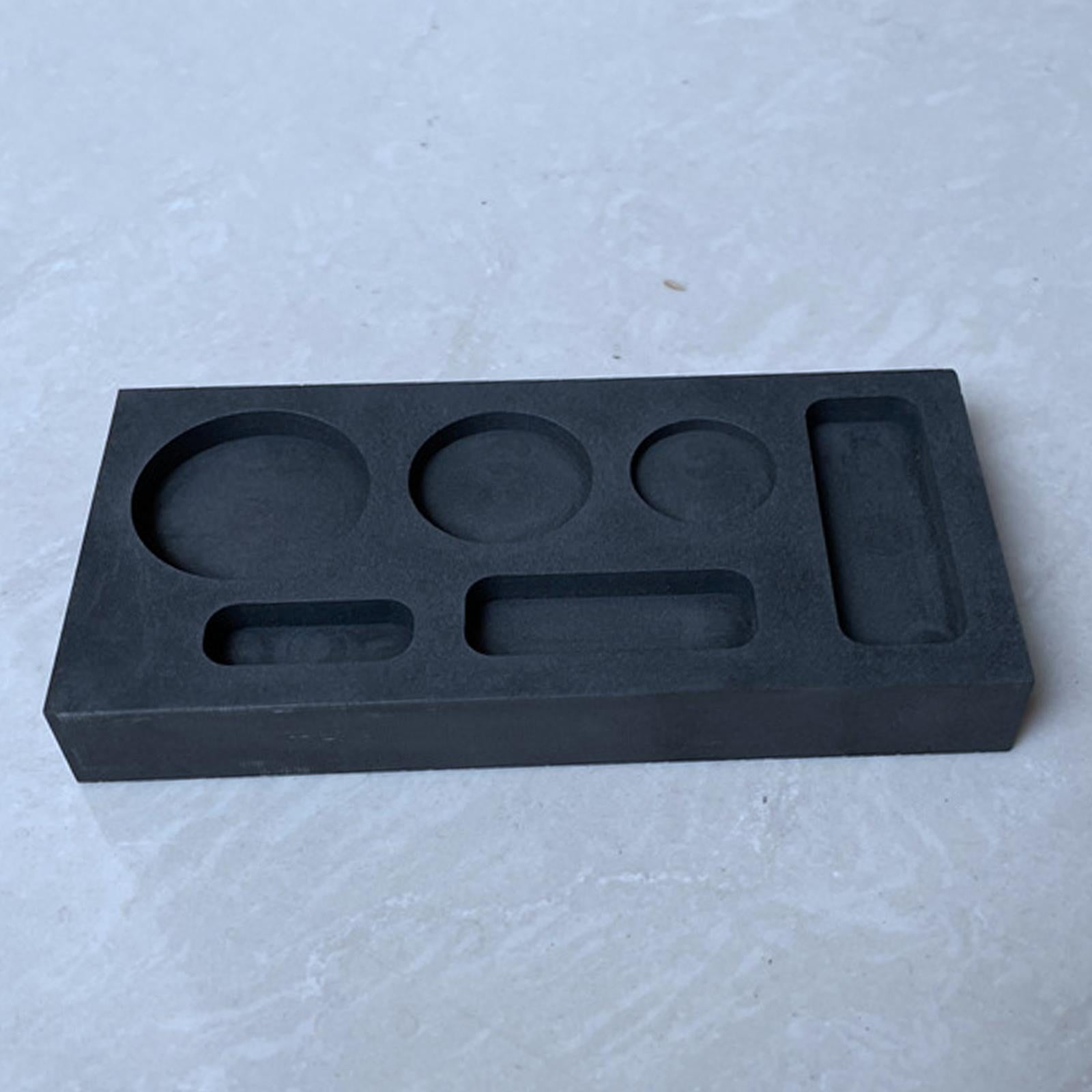 Graphite Ingot Mold Gold Silver Melting Casting Mould Corrosion Resistance