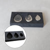 Graphite Ingot Mold Crucible for Melting Scrap Copper Jewelry  3 Droplets