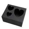 Graphite Ingot Mold Crucible for Melting Scrap Copper Jewelry  3 Hearts