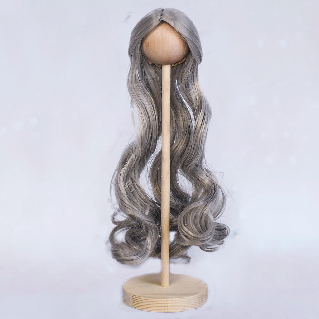 Wig Stand Hat Cap Holder Hat Storage Rack Wig Stand for Doll Hairs 1:3