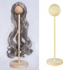 Wig Stand Hat Cap Holder Hat Storage Rack Wig Stand for Doll Hairs 1:3