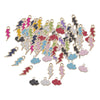 90Pc Cute Enamel Charms Pendants for DIY Jewelry Necklace Bracelets Earrings