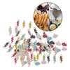 90Pc Cute Enamel Charms Pendants for DIY Jewelry Necklace Bracelets Earrings