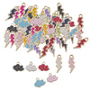 90Pc Cute Enamel Charms Pendants for DIY Jewelry Necklace Bracelets Earrings