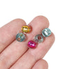 500x Transparent Acrylic Beads Spacer Beads DIY Jewelry Bracelet Pendant