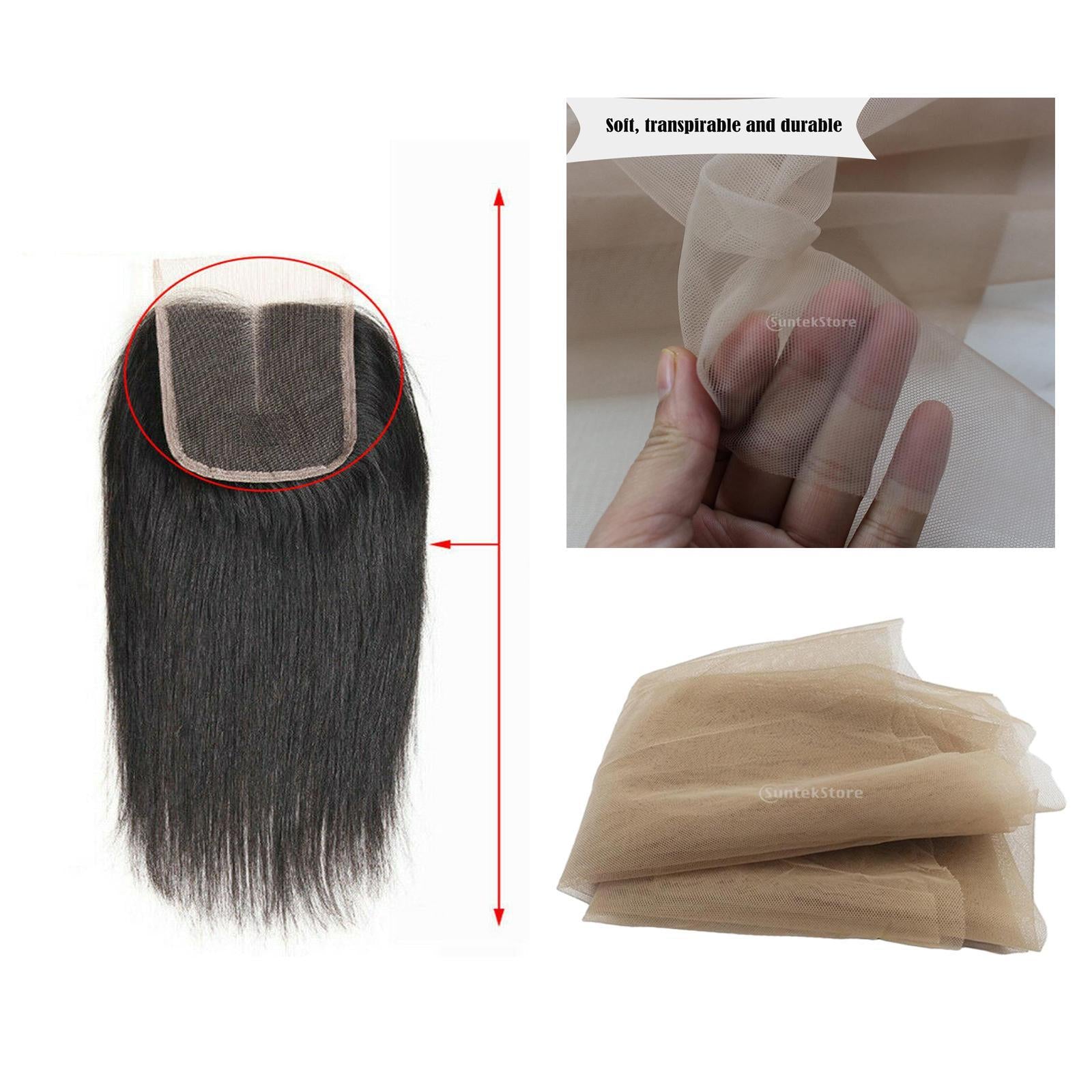 1Yard Foundation Lace for Making Wig Full Lace Front Wig Cap Ventilation Net