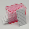 Acrylic 5 Layer Eyelash Storage Case Box Container Holder White pallet